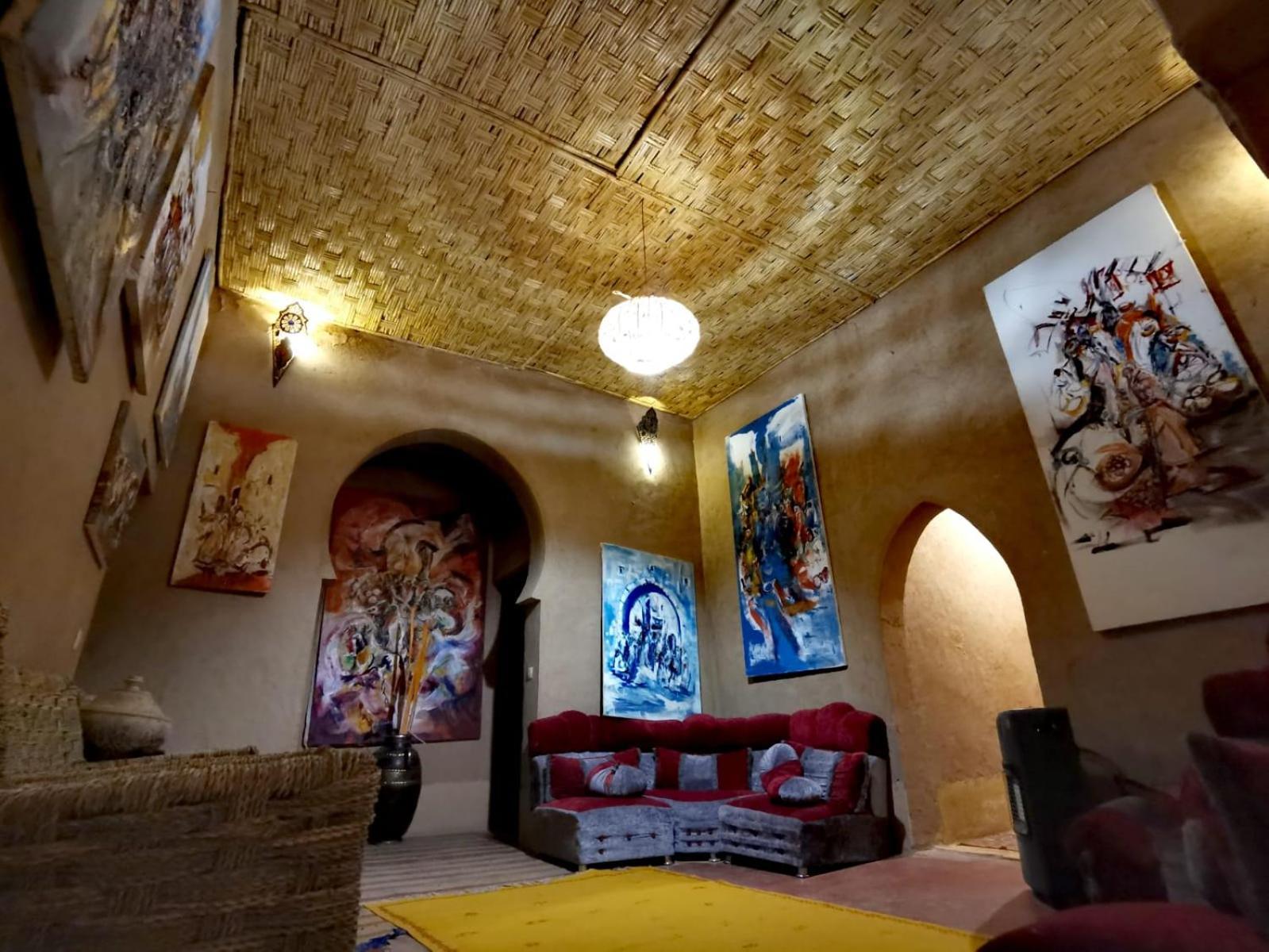 Kasbah Du Peintre Aït-Ben-Haddou Exterior foto